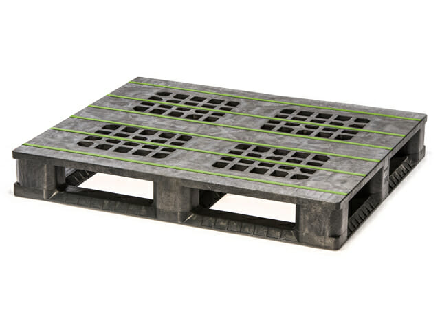 Warehouse Industrial Heavy Duty ISO Plastic Pallet for Storage